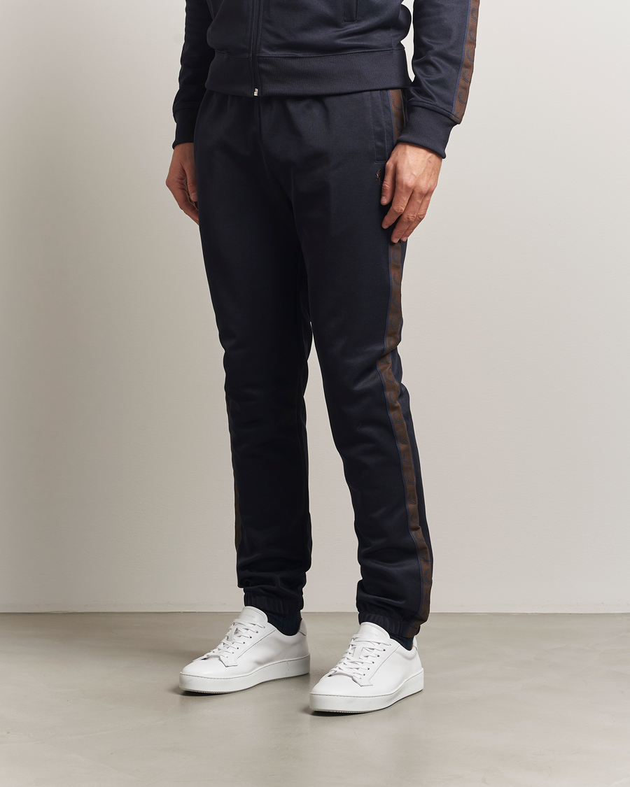 Herr | Byxor | Fred Perry | Taped Track Pants Navy