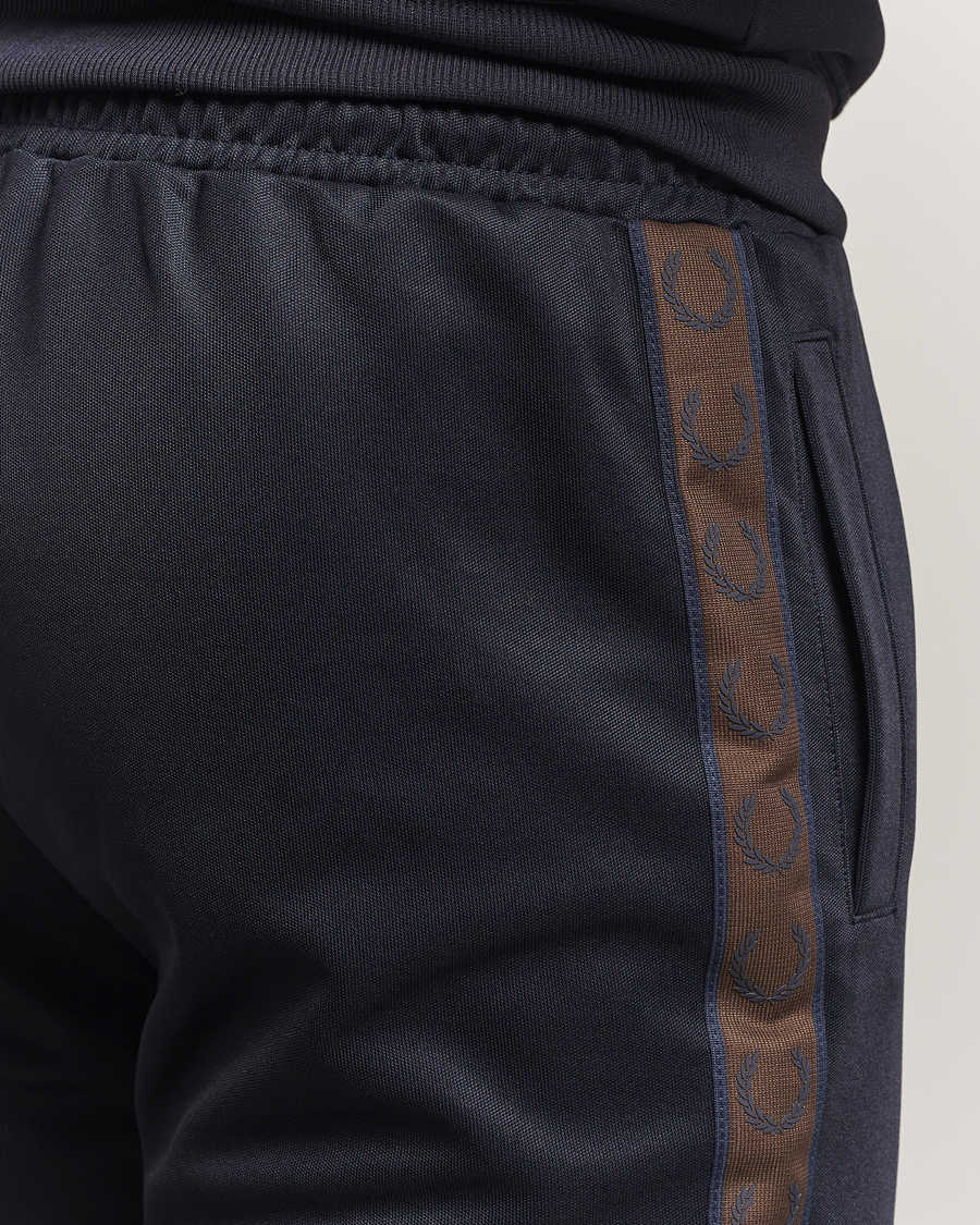 Herr | Byxor | Fred Perry | Taped Track Pants Navy