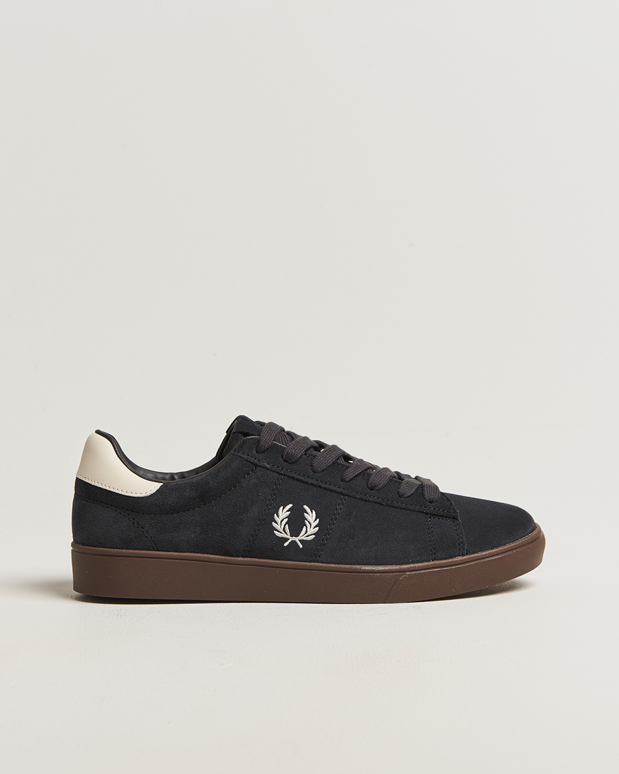 Herr | Sneakers | Fred Perry | Spencer Suede Sneaker Anchor Grey