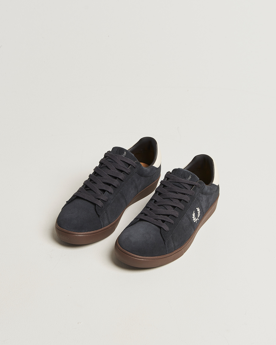 Herr | Sneakers | Fred Perry | Spencer Suede Sneaker Anchor Grey