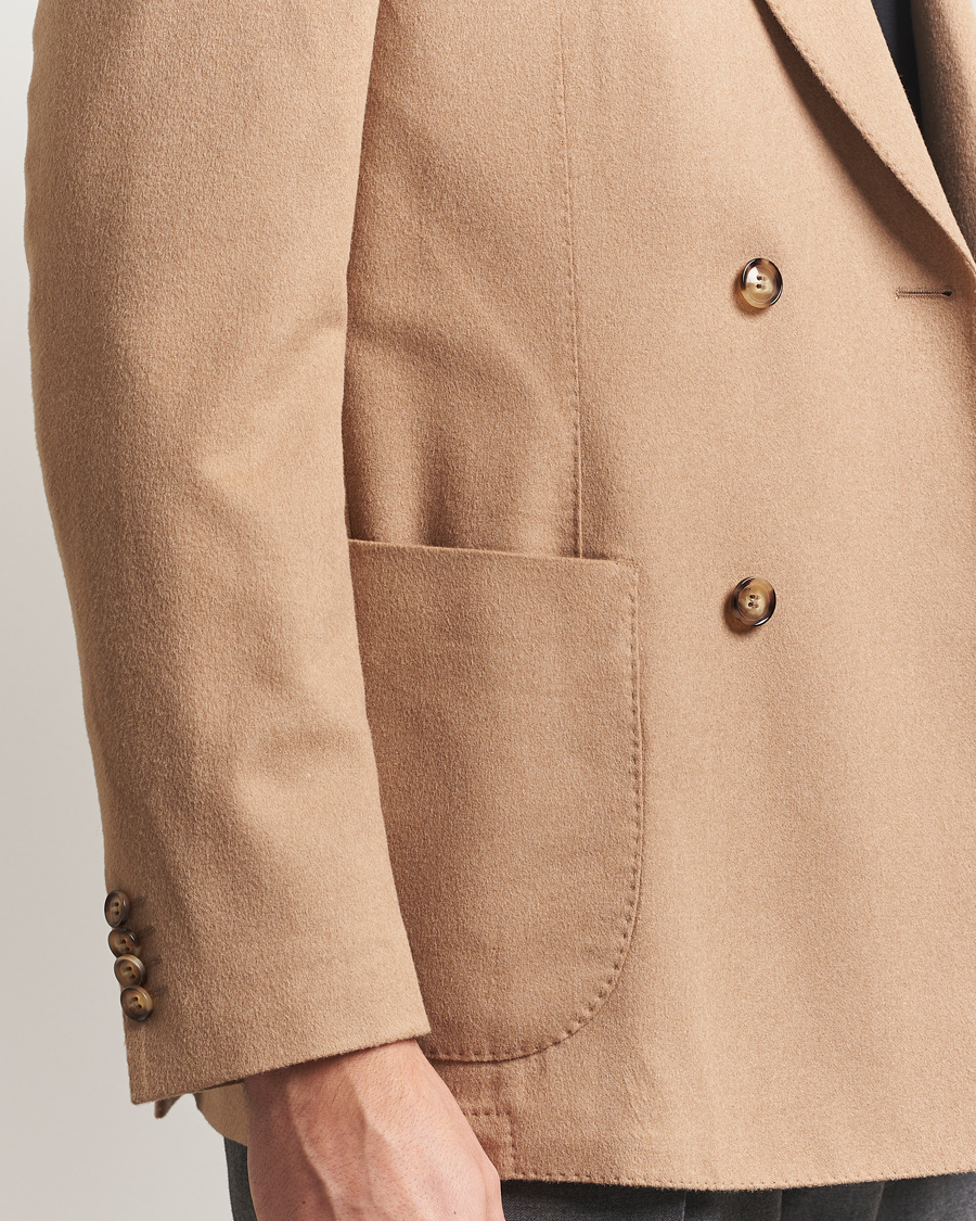Herr | Kavajer | Oscar Jacobson | Farris Baby Camel Loro Piana Blazer Beige