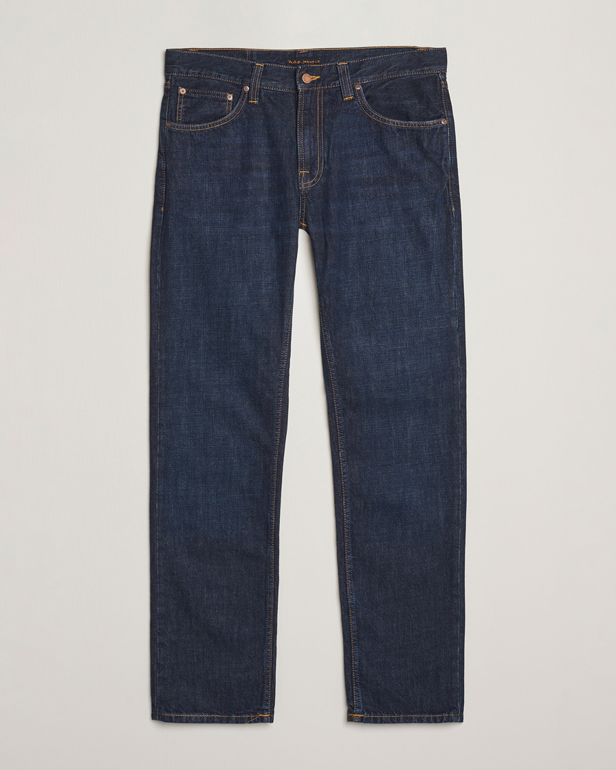 Herr | Byxor | Nudie Jeans | Gritty Jackson Jeans Aged Indigo