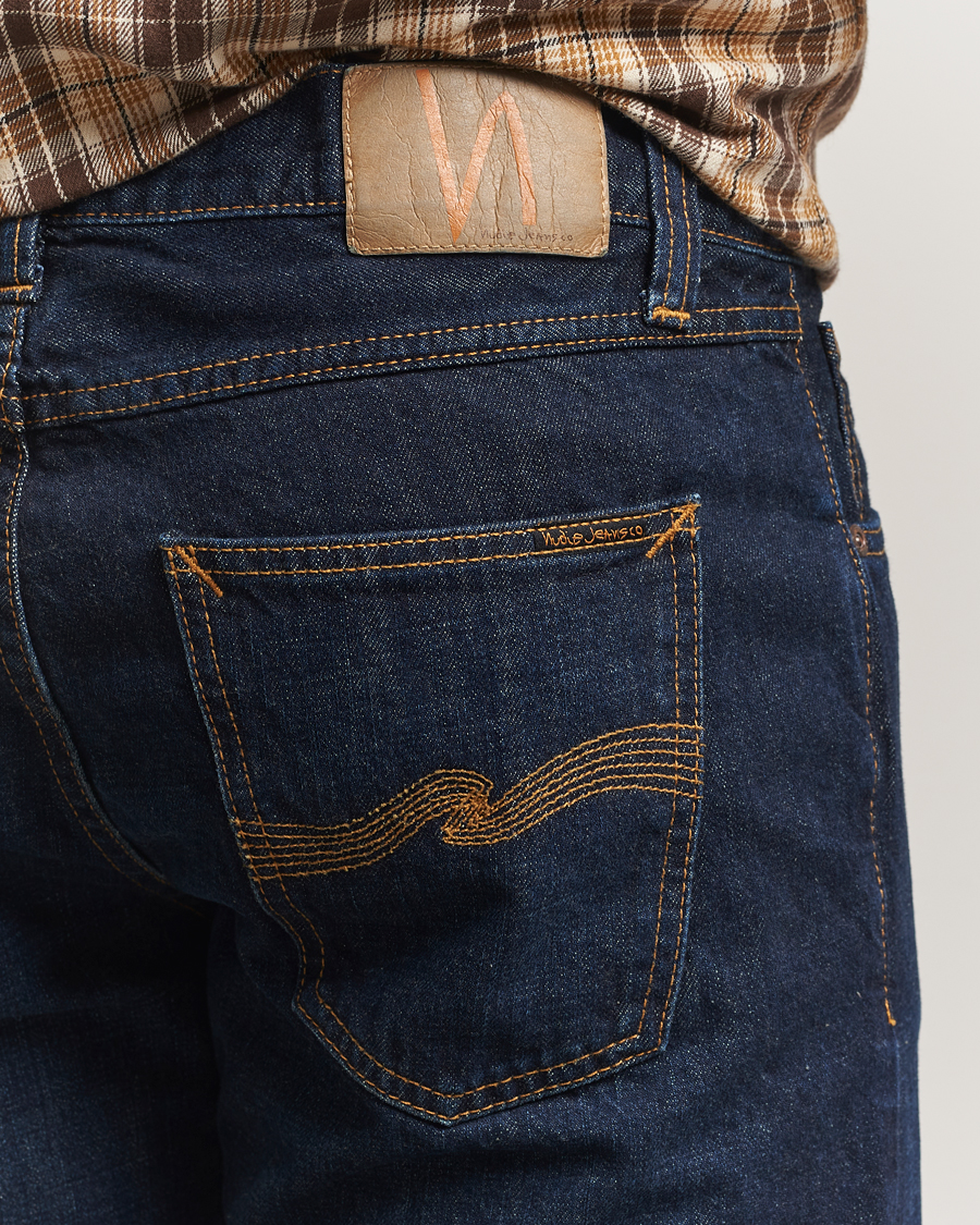Herr | Byxor | Nudie Jeans | Gritty Jackson Jeans Aged Indigo