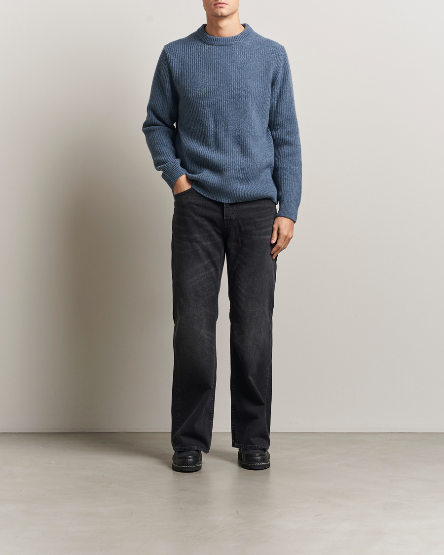 Herr | Jeans | Nudie Jeans | Flare Glenn Jeans Black Storm