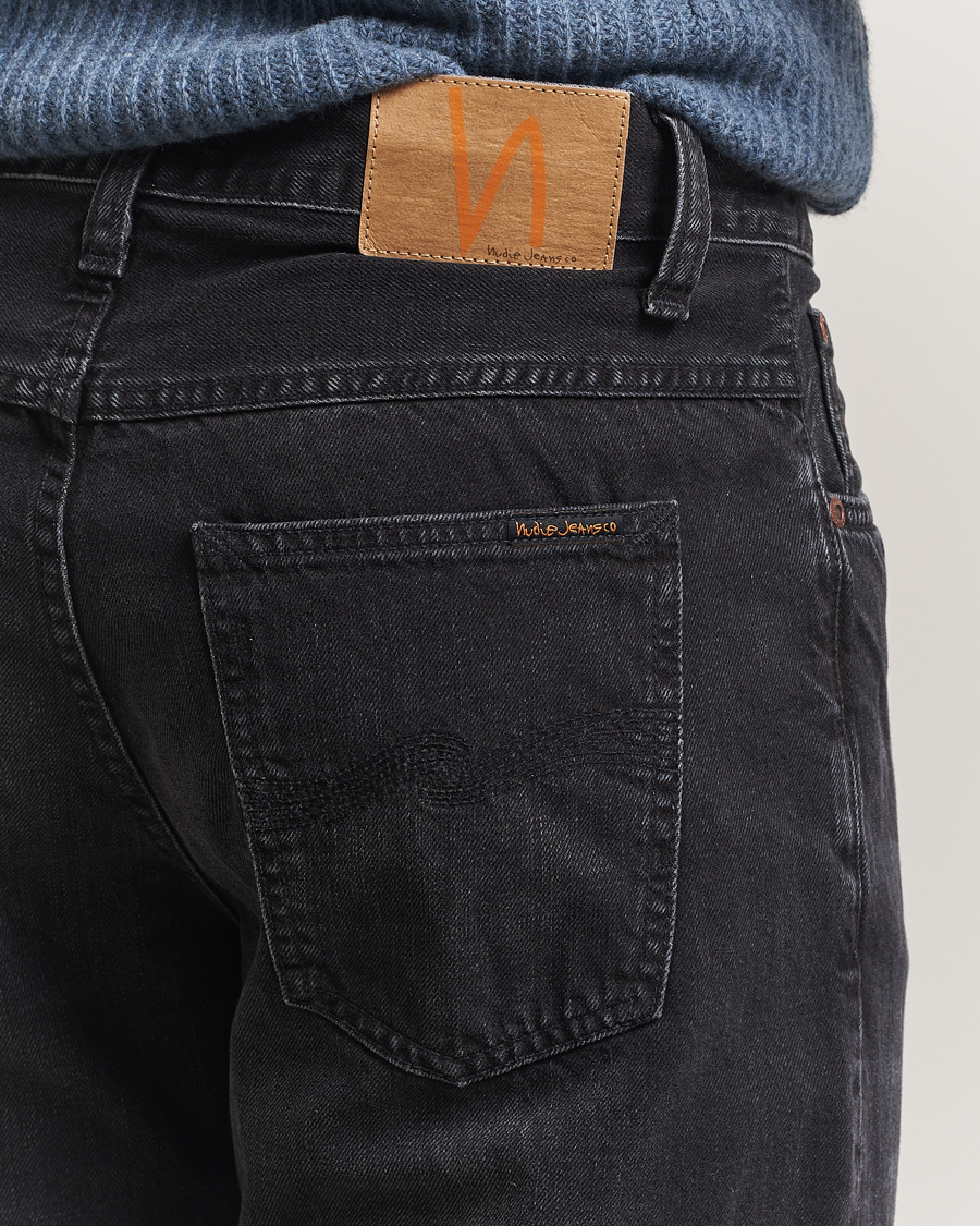 Herr | Jeans | Nudie Jeans | Flare Glenn Jeans Black Storm