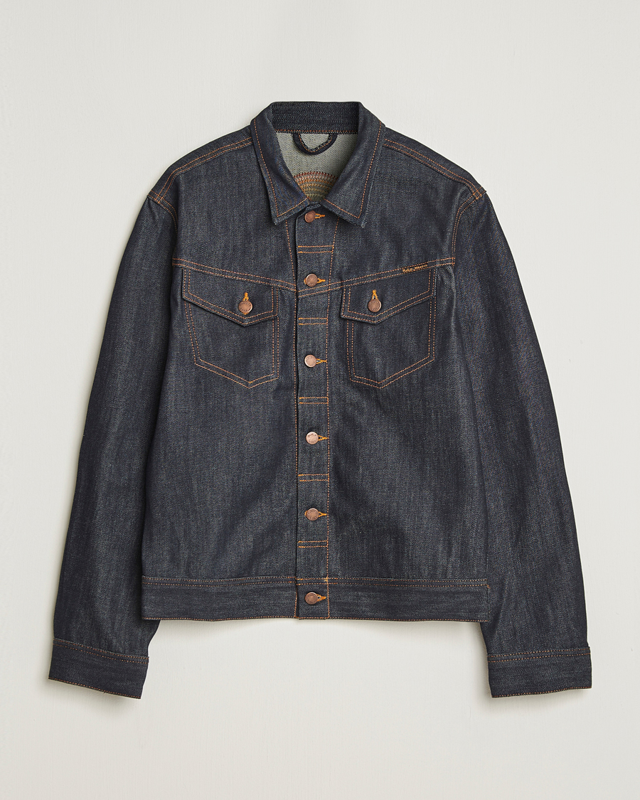 Herr | Jackor | Nudie Jeans | Conny Denim Jacket Sunburns Blue