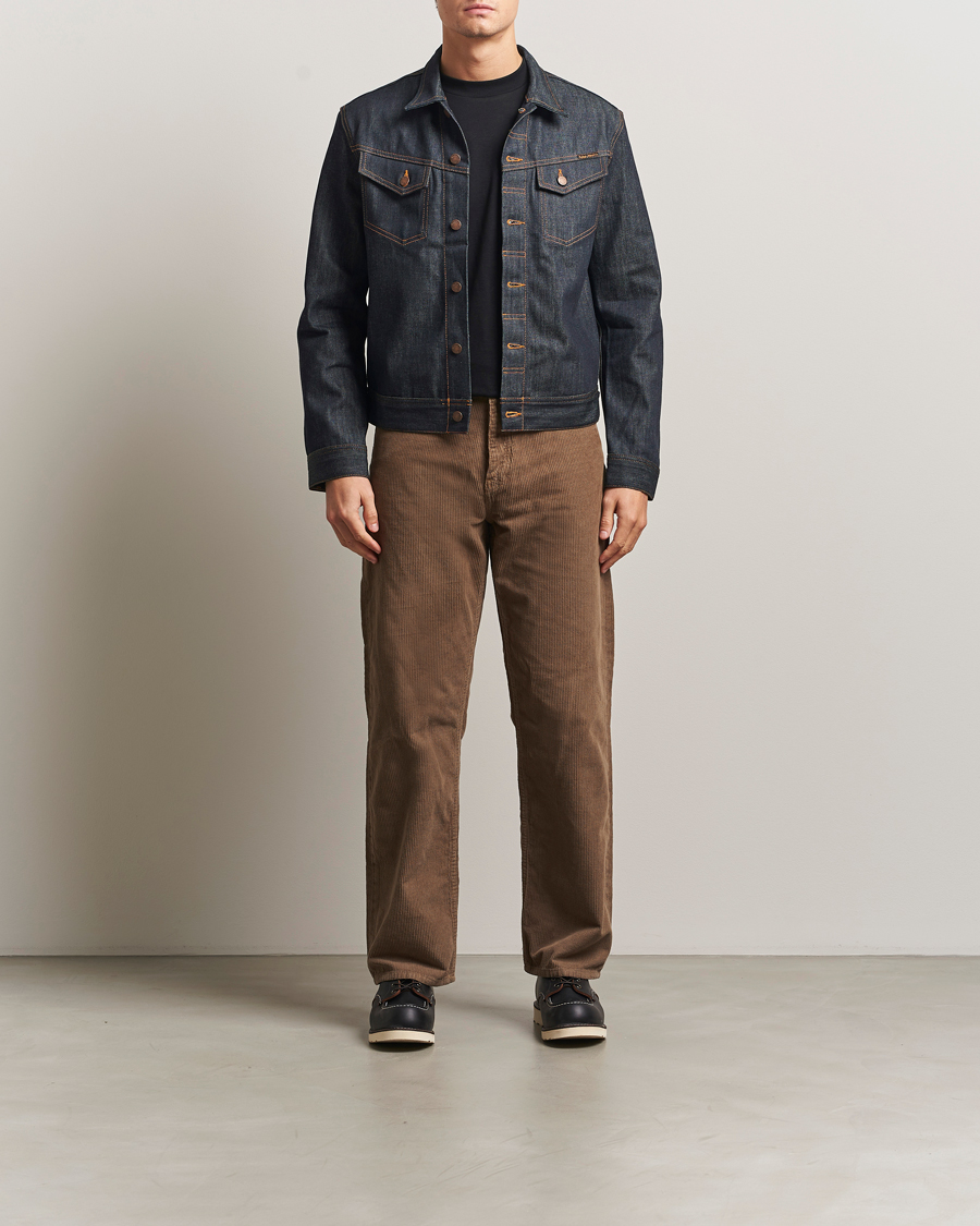 Herr | Jackor | Nudie Jeans | Conny Denim Jacket Sunburns Blue