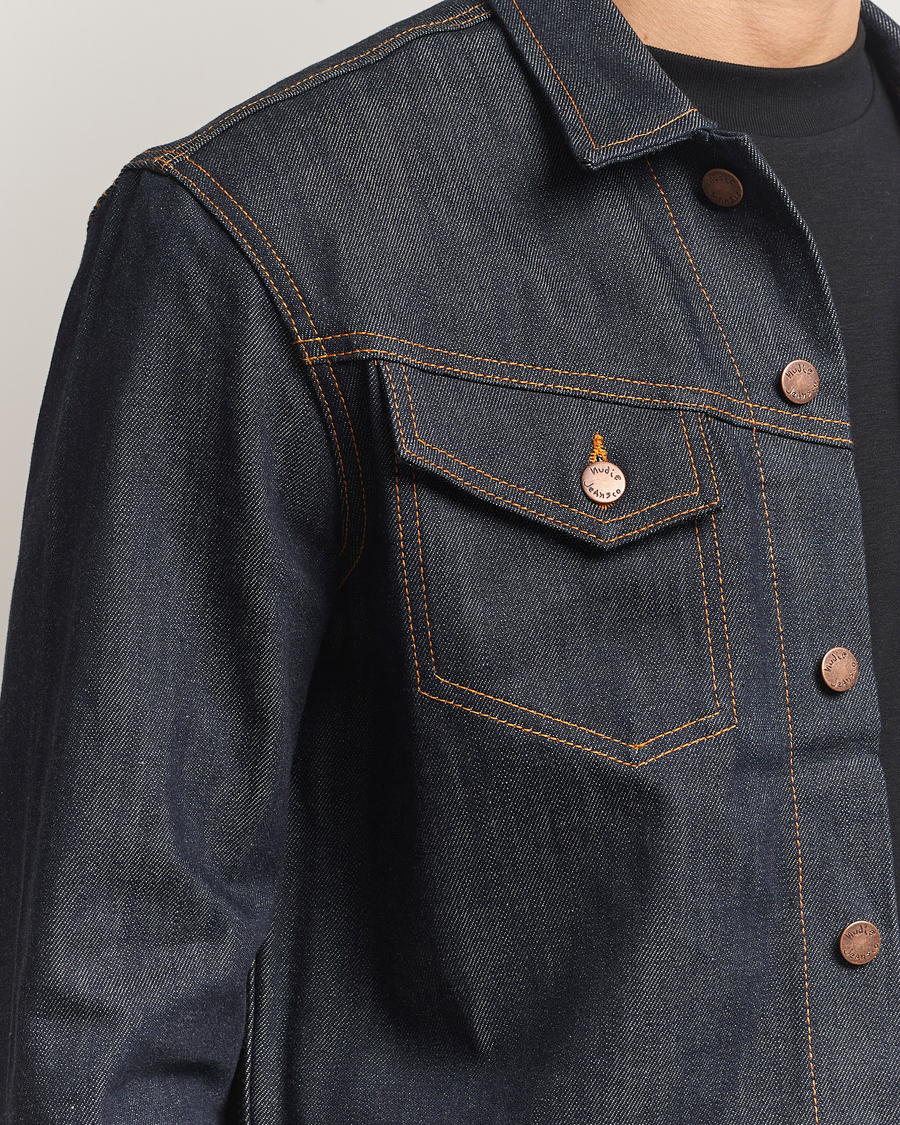 Herr | Jackor | Nudie Jeans | Conny Denim Jacket Sunburns Blue