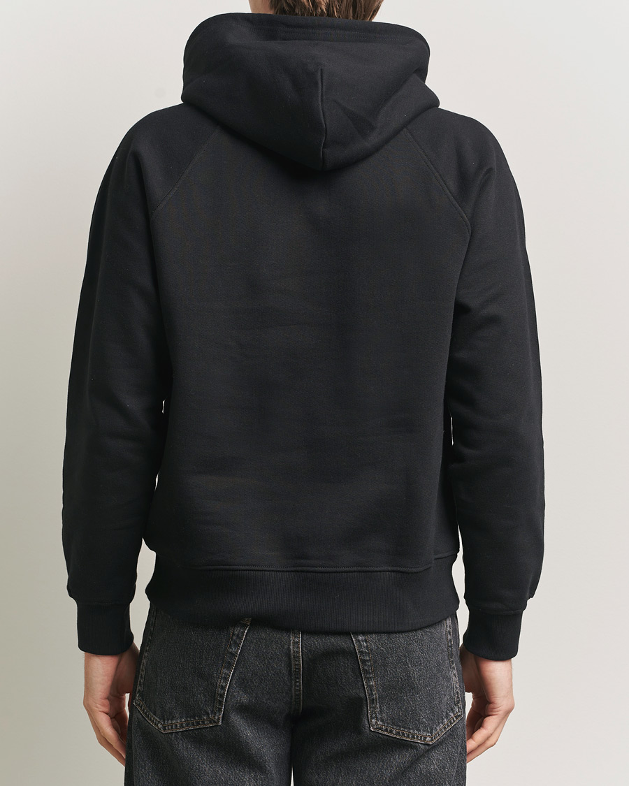 Herr | Tröjor | Nudie Jeans | Gunde Logo Hoodie Black