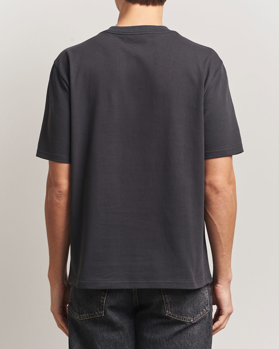 Herr | T-Shirts | J.Lindeberg | Hale Printed Crew Neck T-Shirt Black