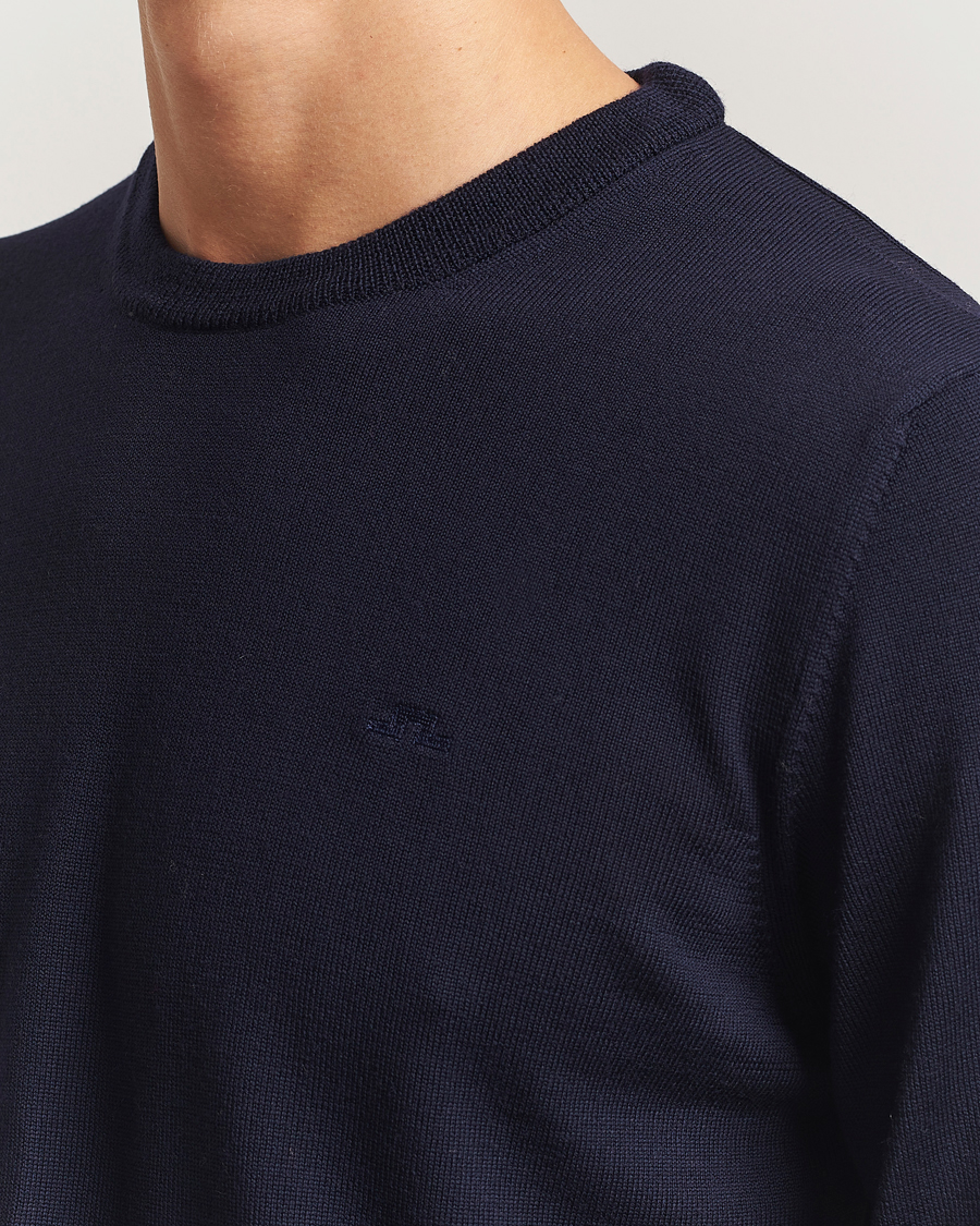 Herr | Tröjor | J.Lindeberg | Keane Merino Crew Neck Navy