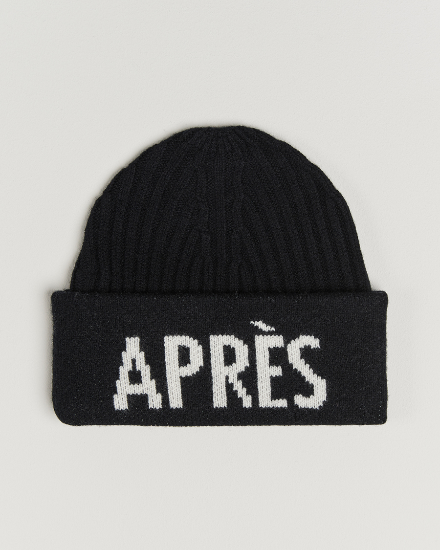 Herr | Mössor | J.Lindeberg | Arther Graphic Beanie Black