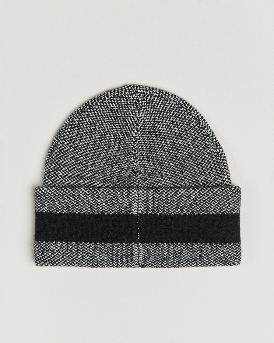 Herr | Mössor | J.Lindeberg | Ernie Beanie Black Melange