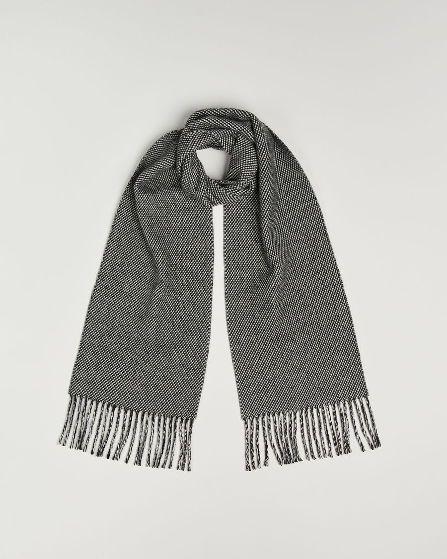 Herr | Halsdukar | J.Lindeberg | Jared Scarf Black Melange