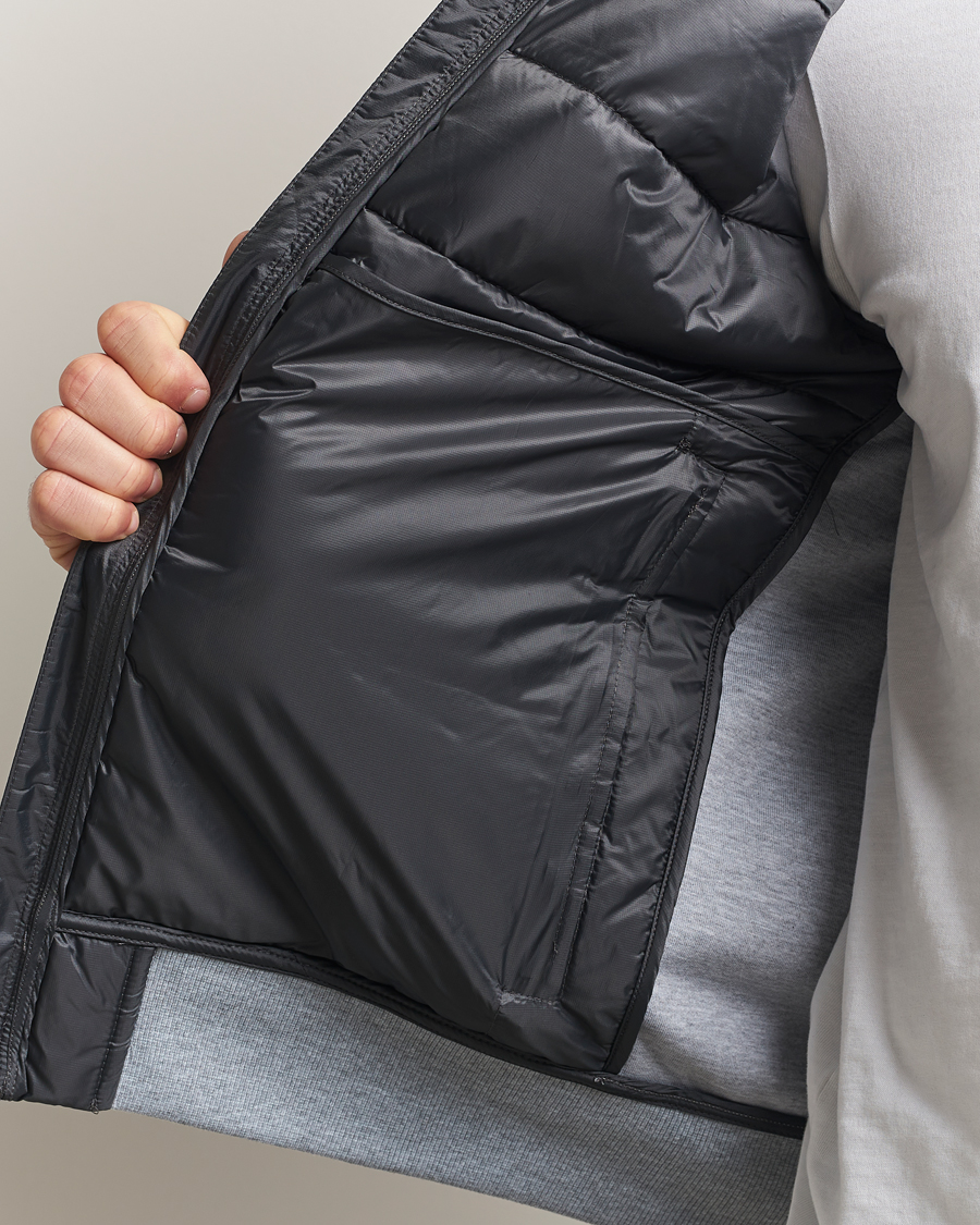 Herr | Jackor | J.Lindeberg | Seth Hybrid Hooded Full Zip Medium Grey Melange