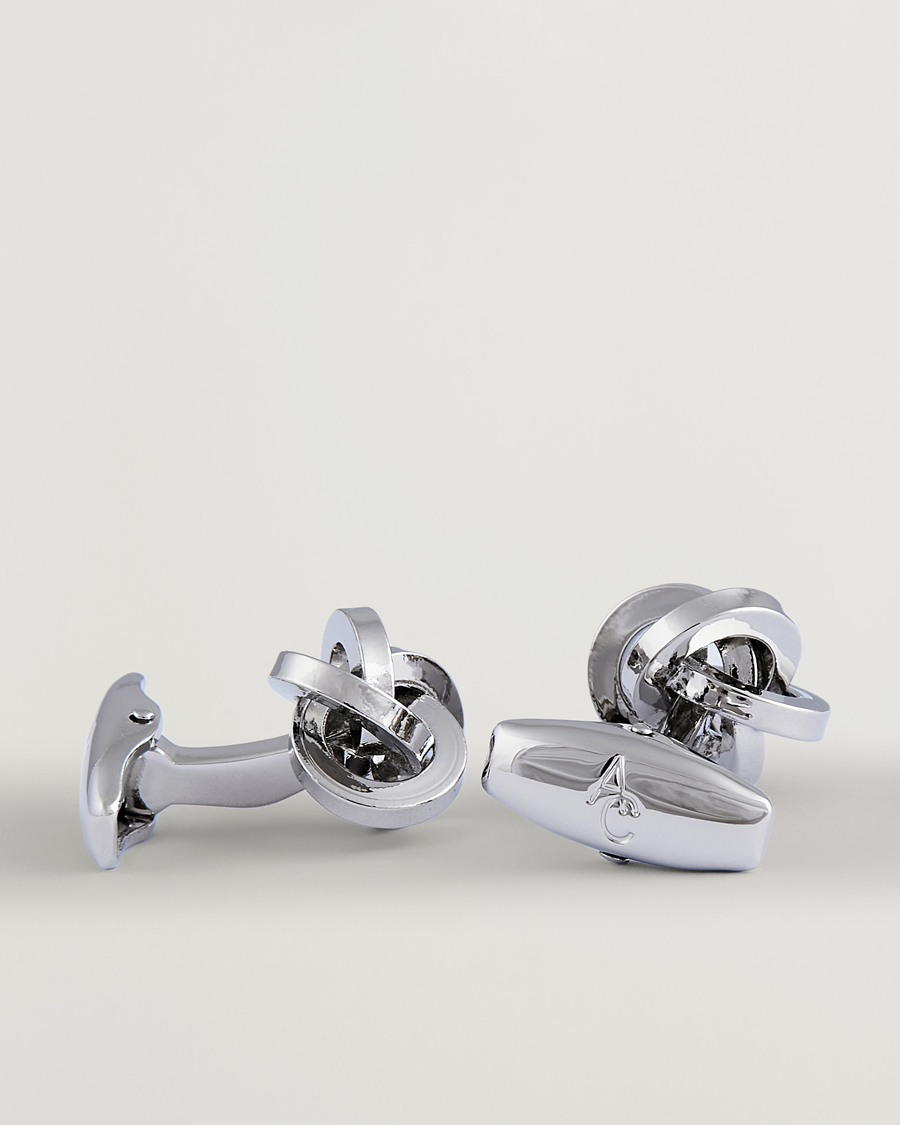 Herr | Manschettknappar | Amanda Christensen | Knot Cufflink Silver