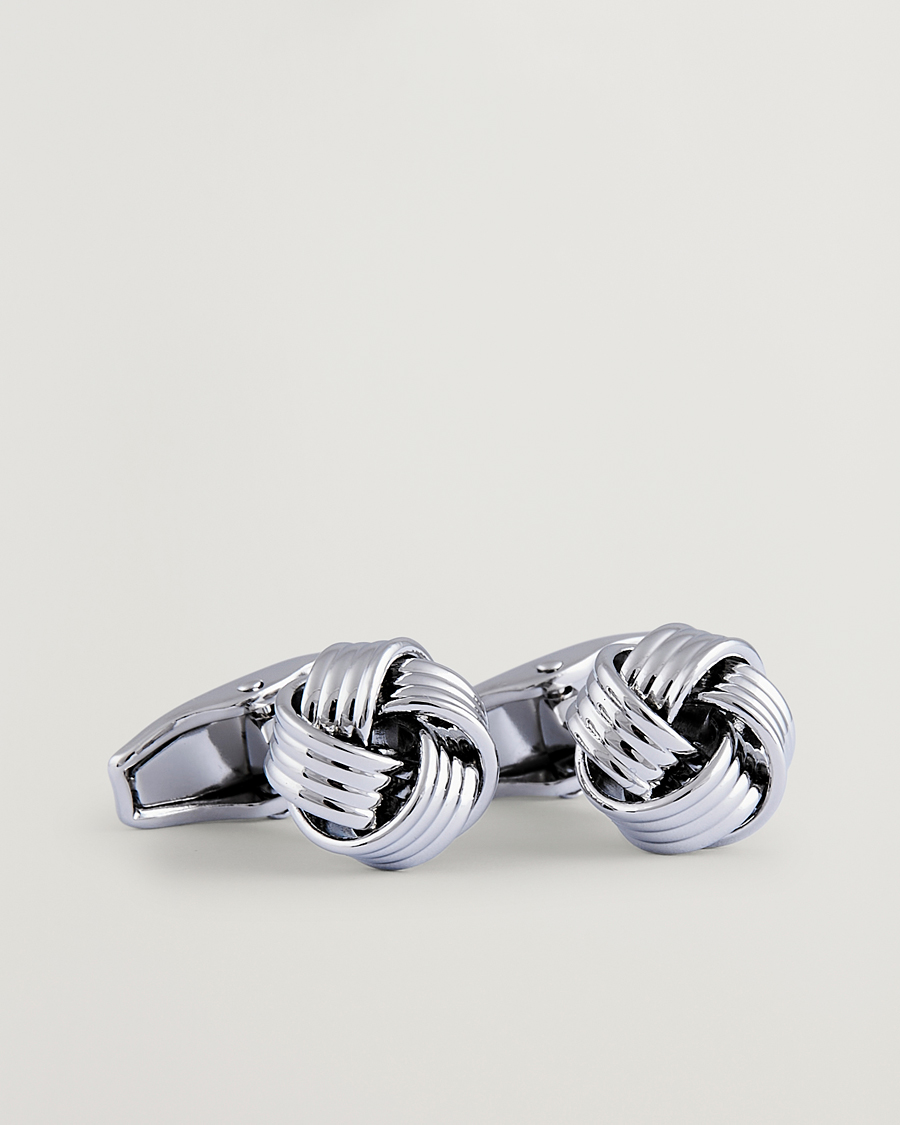 Herr | Manschettknappar | Amanda Christensen | Knot Cufflink Silver
