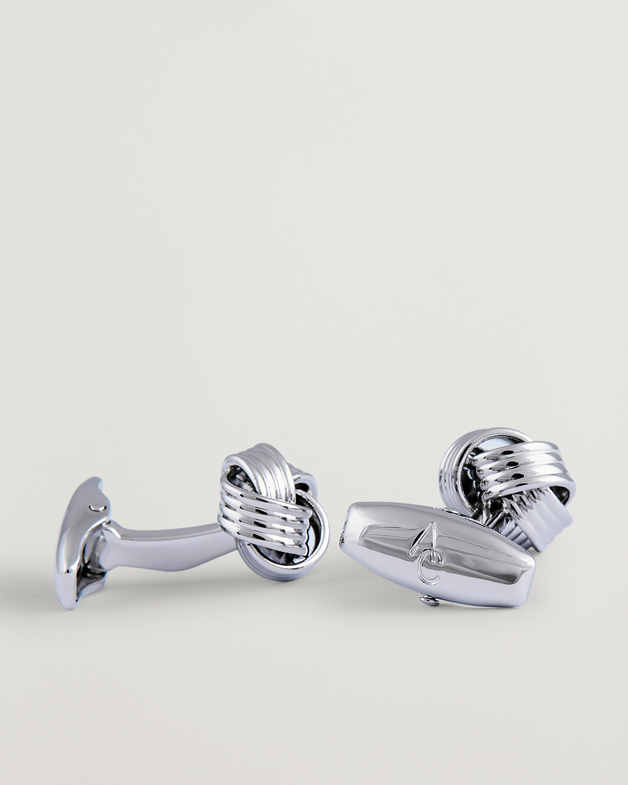 Herr | Manschettknappar | Amanda Christensen | Knot Cufflink Silver