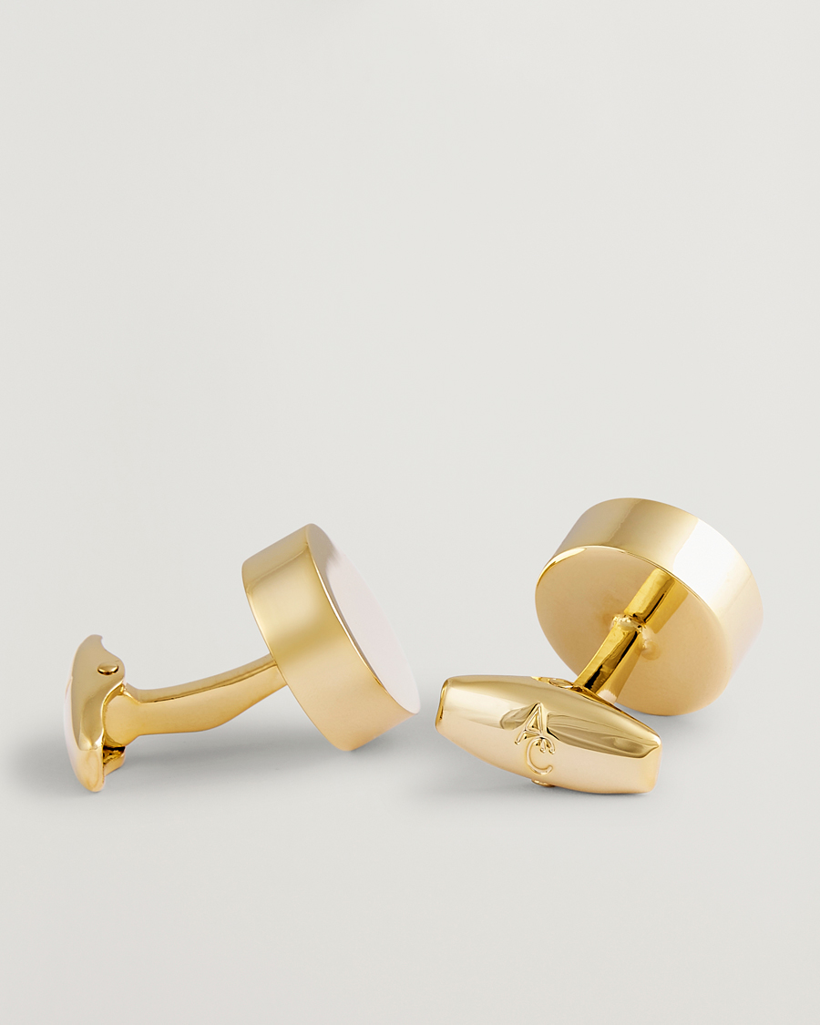 Herr | Manschettknappar | Amanda Christensen | Classic Cufflink Gold