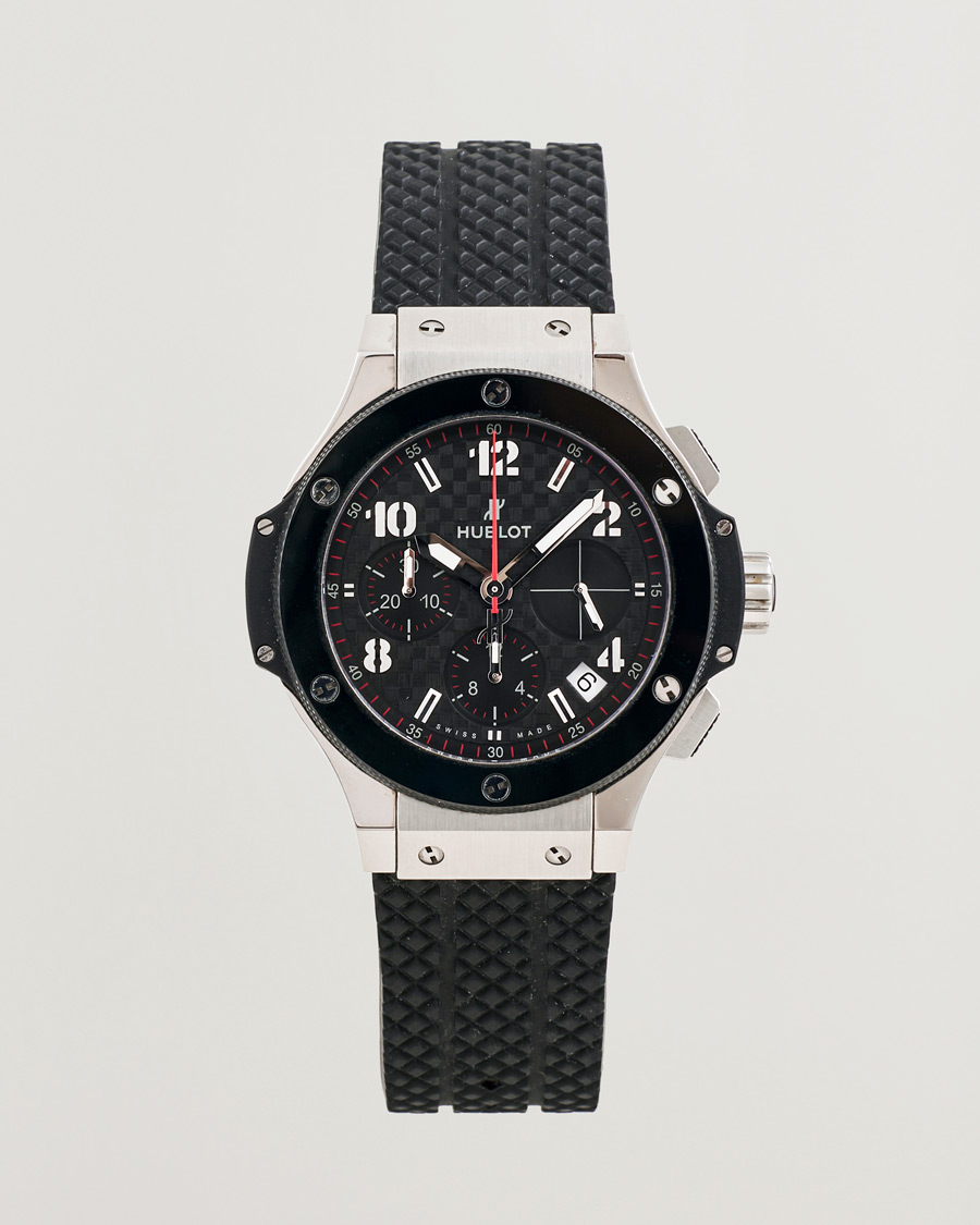 Herr | Pre-Owned & Vintage Watches | Hublot Pre-Owned | Big Bang Steel Ceramic
