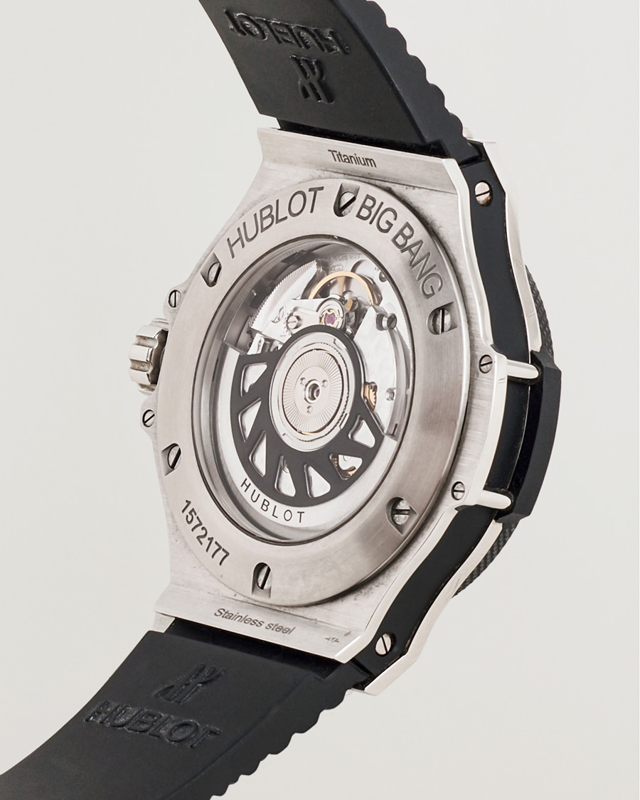Herr | Pre-Owned & Vintage Watches | Hublot Pre-Owned | Big Bang Steel Ceramic