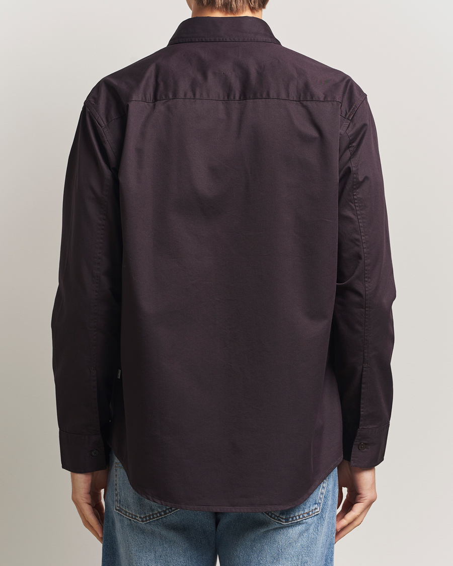 Herr | Skjortor | NN07 | Freddy Tencel Workwear Shirt Dusky Port