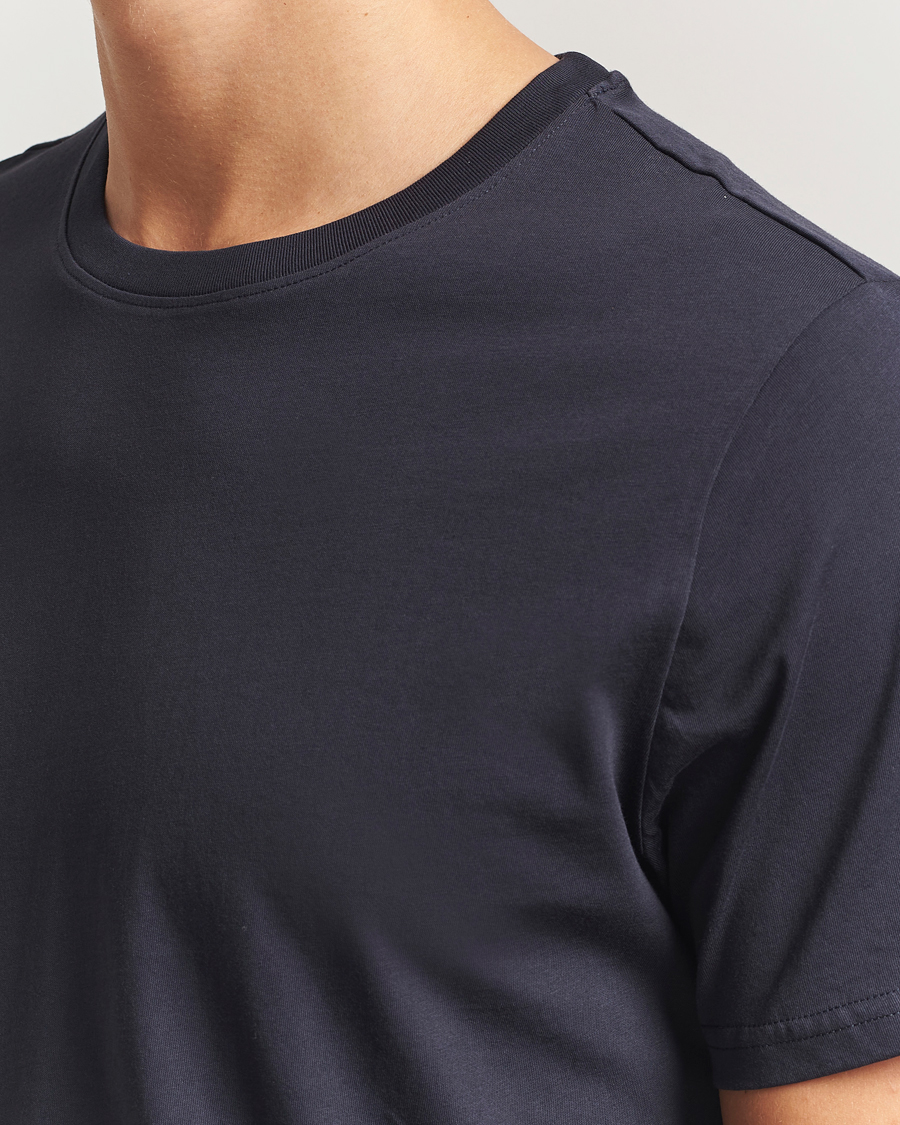 Herr | T-Shirts | NN07 | Percy Crew Neck T-Shirt Deep Navy