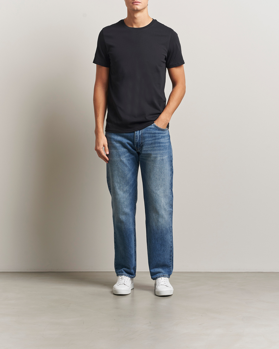 Herr | T-Shirts | NN07 | Percy Crew Neck T-Shirt Black