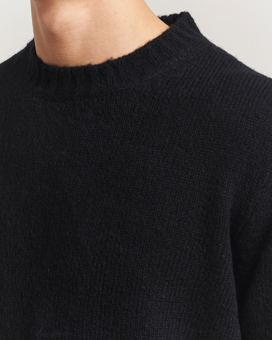 Herr | Tröjor | NN07 | Lee Wool Knitted Sweater Black