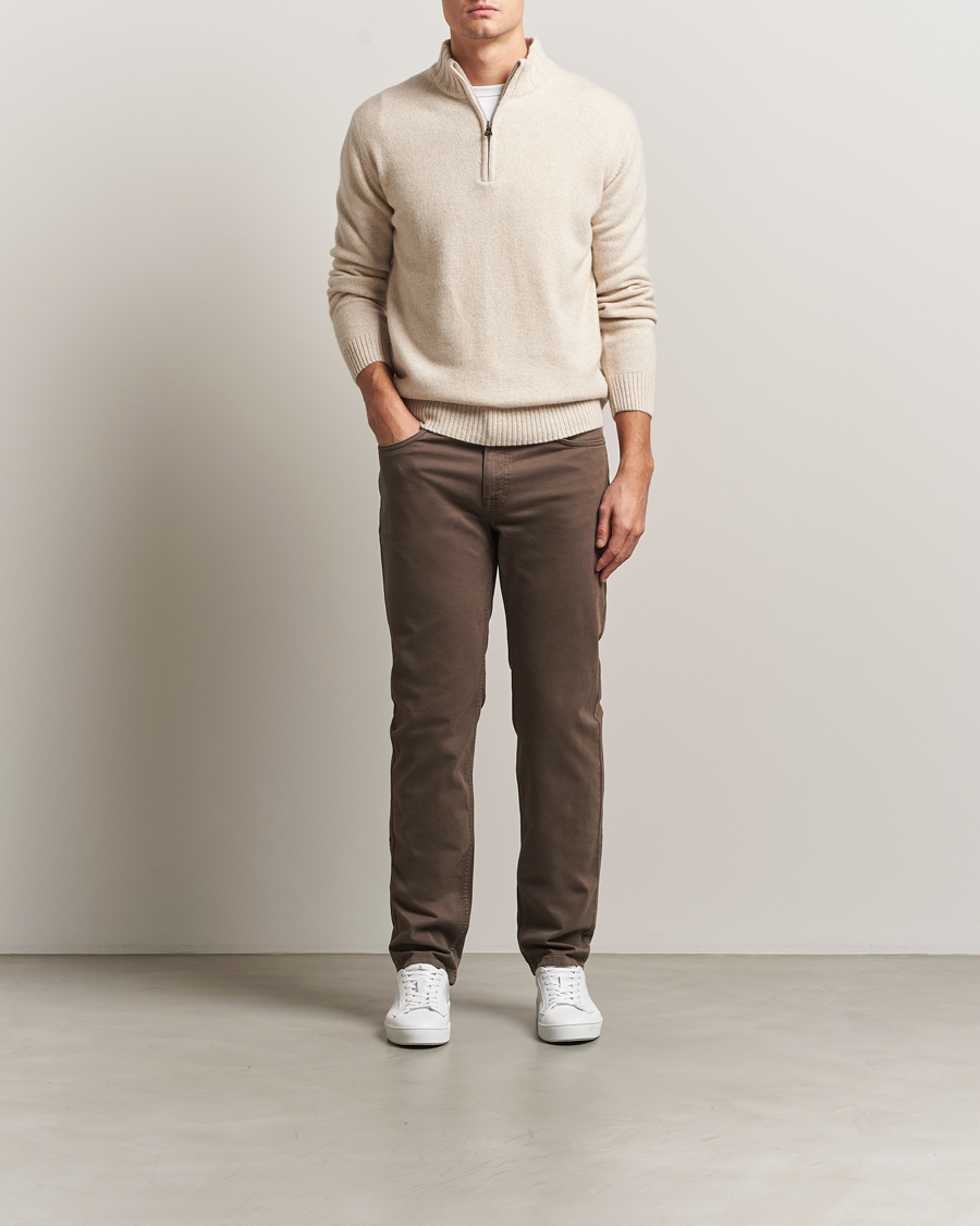 Herr | Byxor | NN07 | Tony 5-Pocket Pants Mable Husk