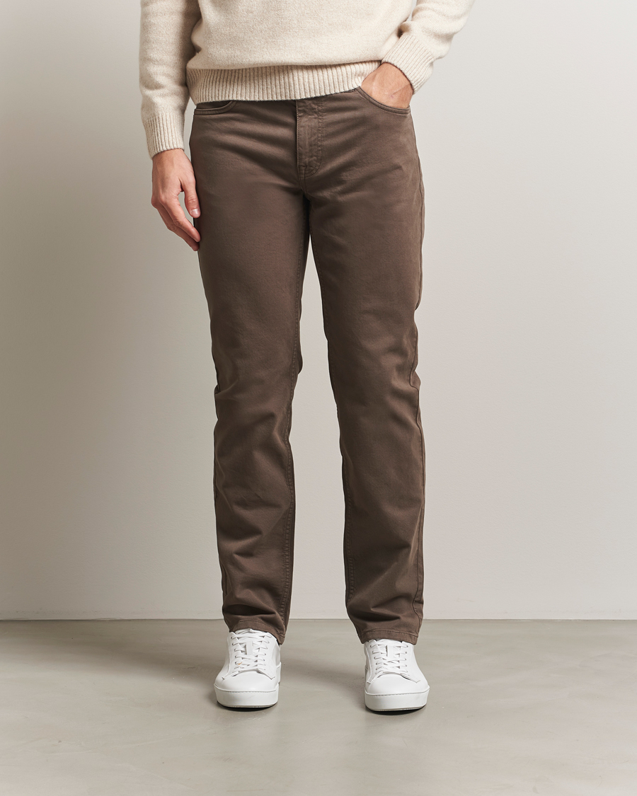 Herr | Byxor | NN07 | Tony 5-Pocket Pants Mable Husk