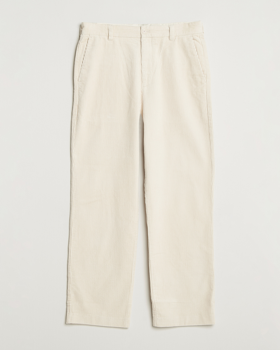 Herr | Byxor | NN07 | Paw Relaxed Fit Corduroy Trousers Ivory