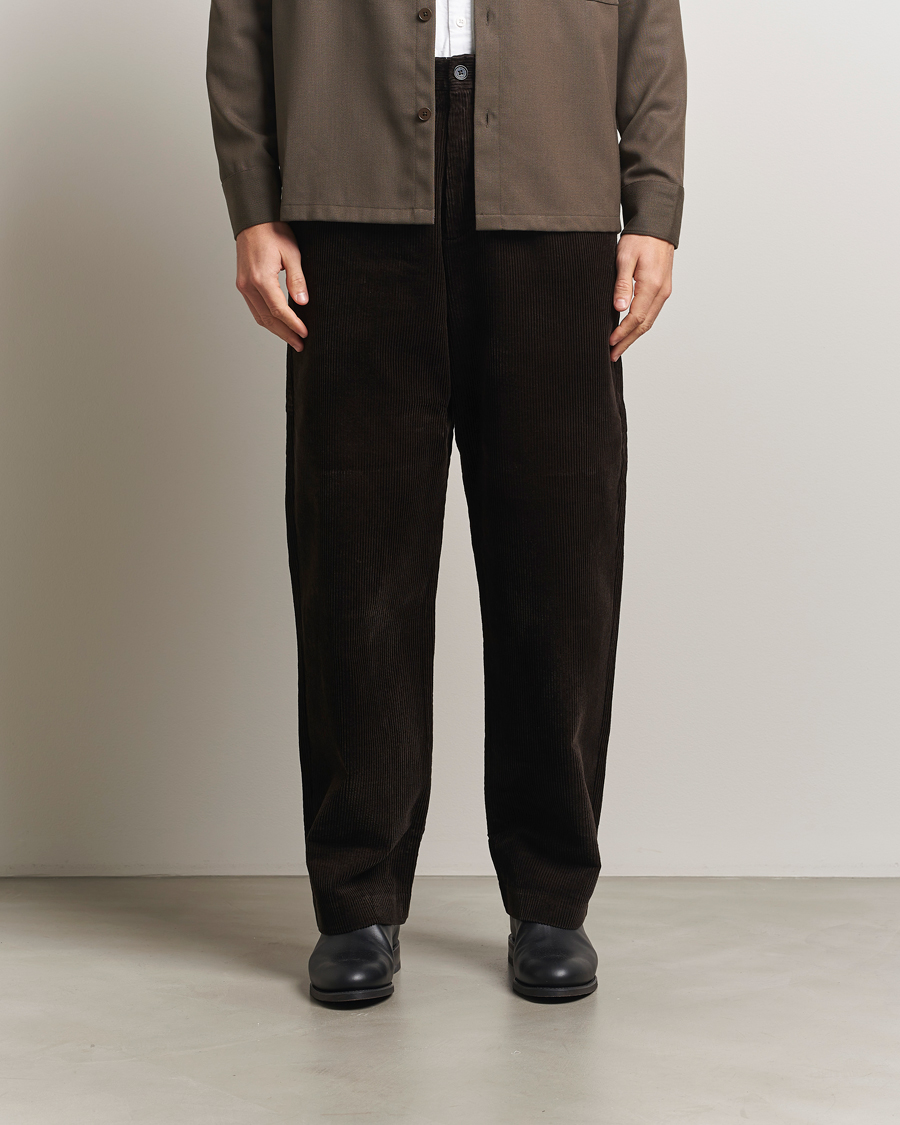 Herr | Byxor | NN07 | Paw Relaxed Fit Corduroy Trousers Demitasse Brown