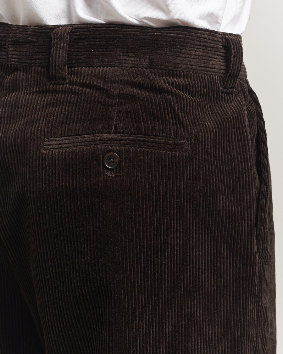 Herr | Byxor | NN07 | Paw Relaxed Fit Corduroy Trousers Demitasse Brown