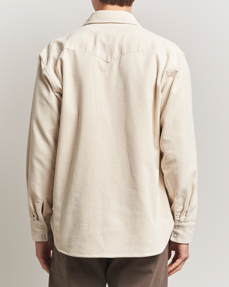 Herr | Skjortor | NN07 | Ricky Corduroy Overshirt Ivory