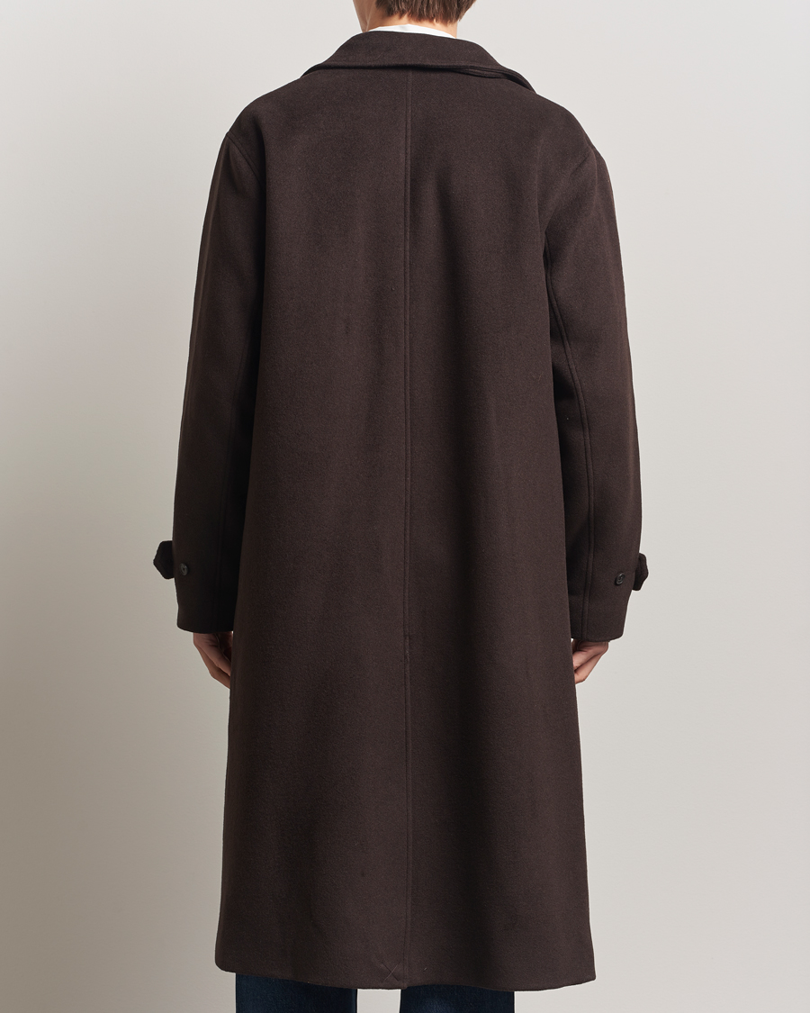 Herr | Jackor | NN07 | Gibson Wool Coat Demitasse Brown
