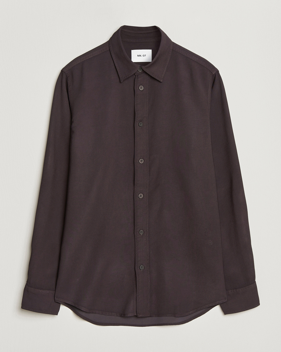 Herr | Skjortor | NN07 | Colby Viscose Shirt Dusky Port