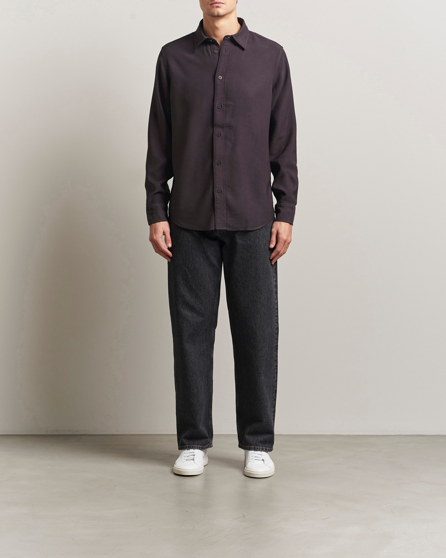Herr | Skjortor | NN07 | Colby Viscose Shirt Dusky Port