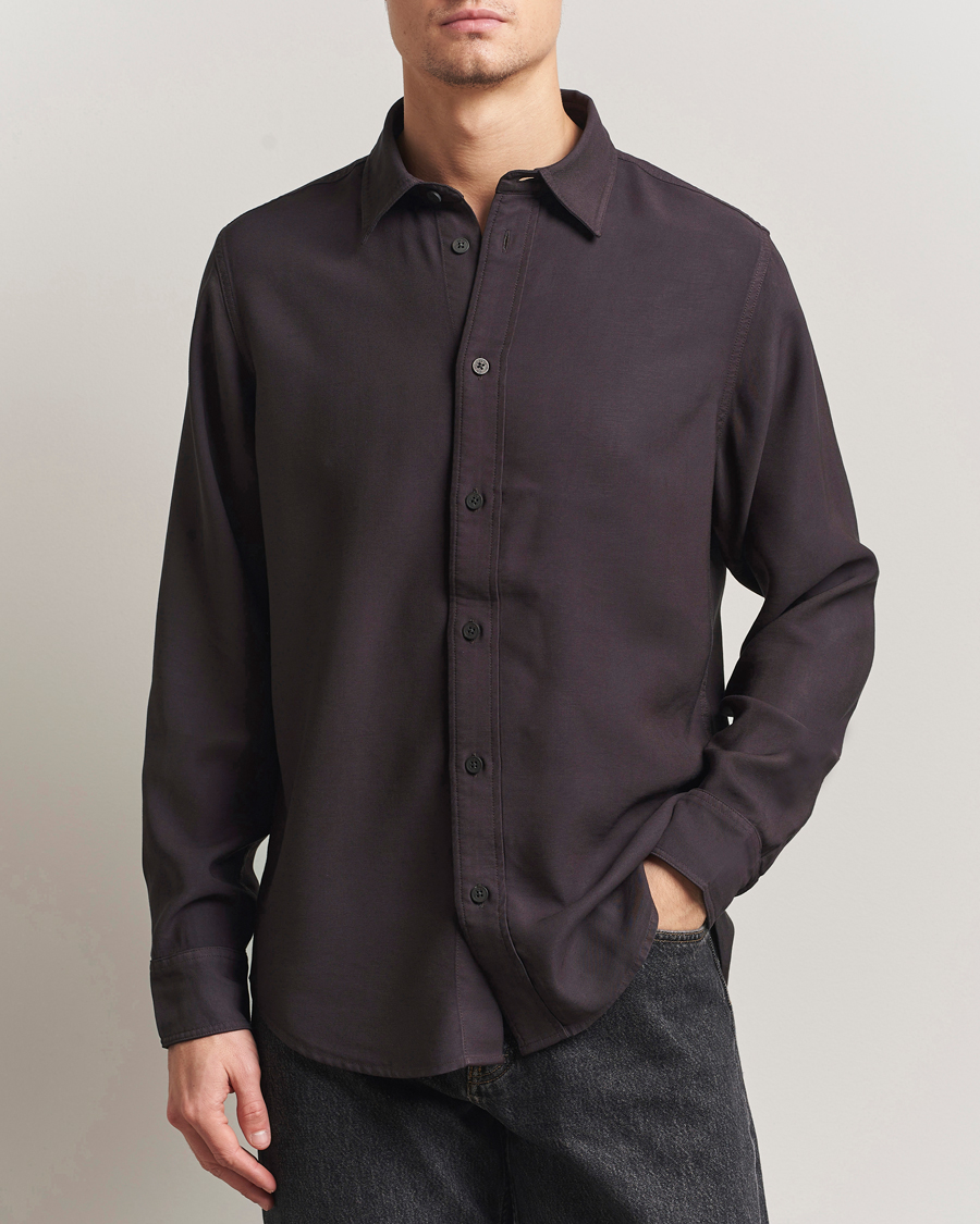 Herr | Skjortor | NN07 | Colby Viscose Shirt Dusky Port