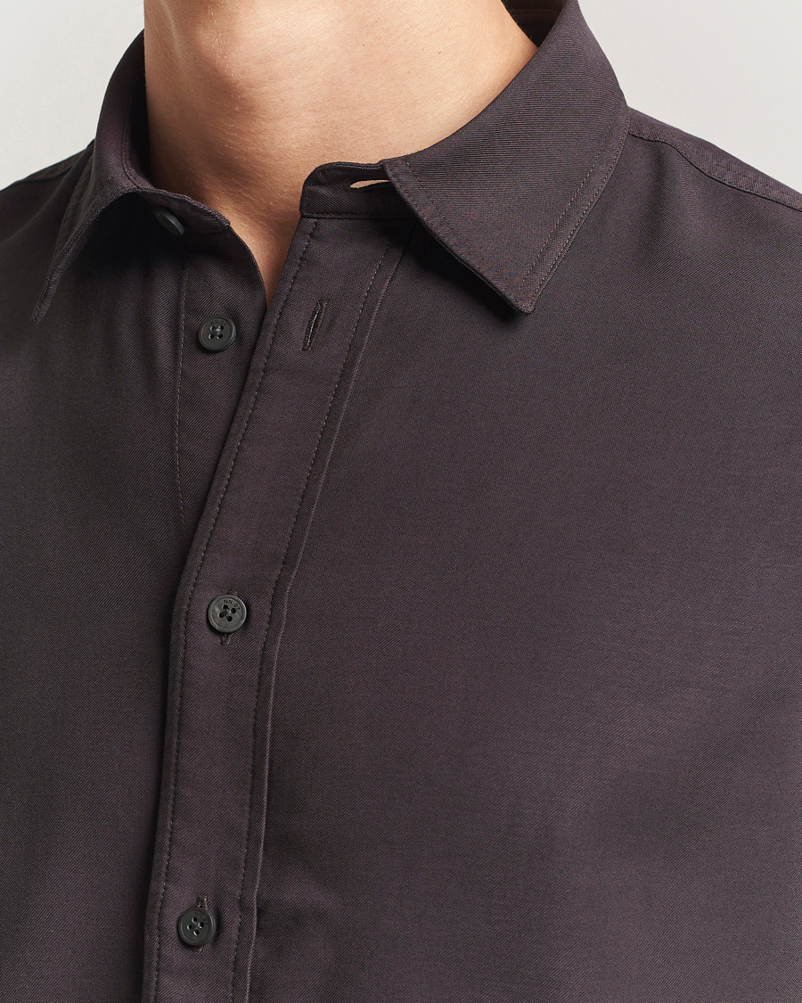 Herr | Skjortor | NN07 | Colby Viscose Shirt Dusky Port
