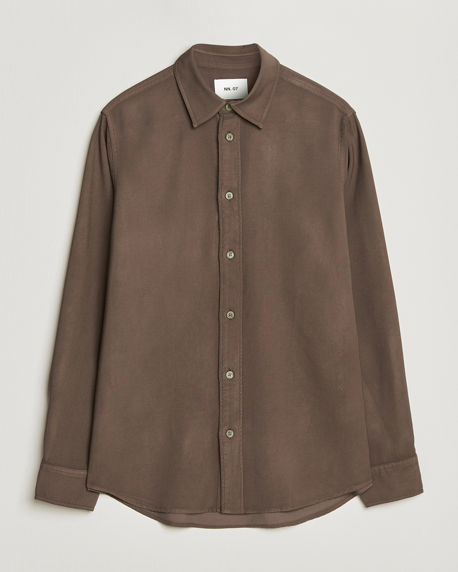 Herr | Skjortor | NN07 | Colby Viscose Shirt Mable Husk