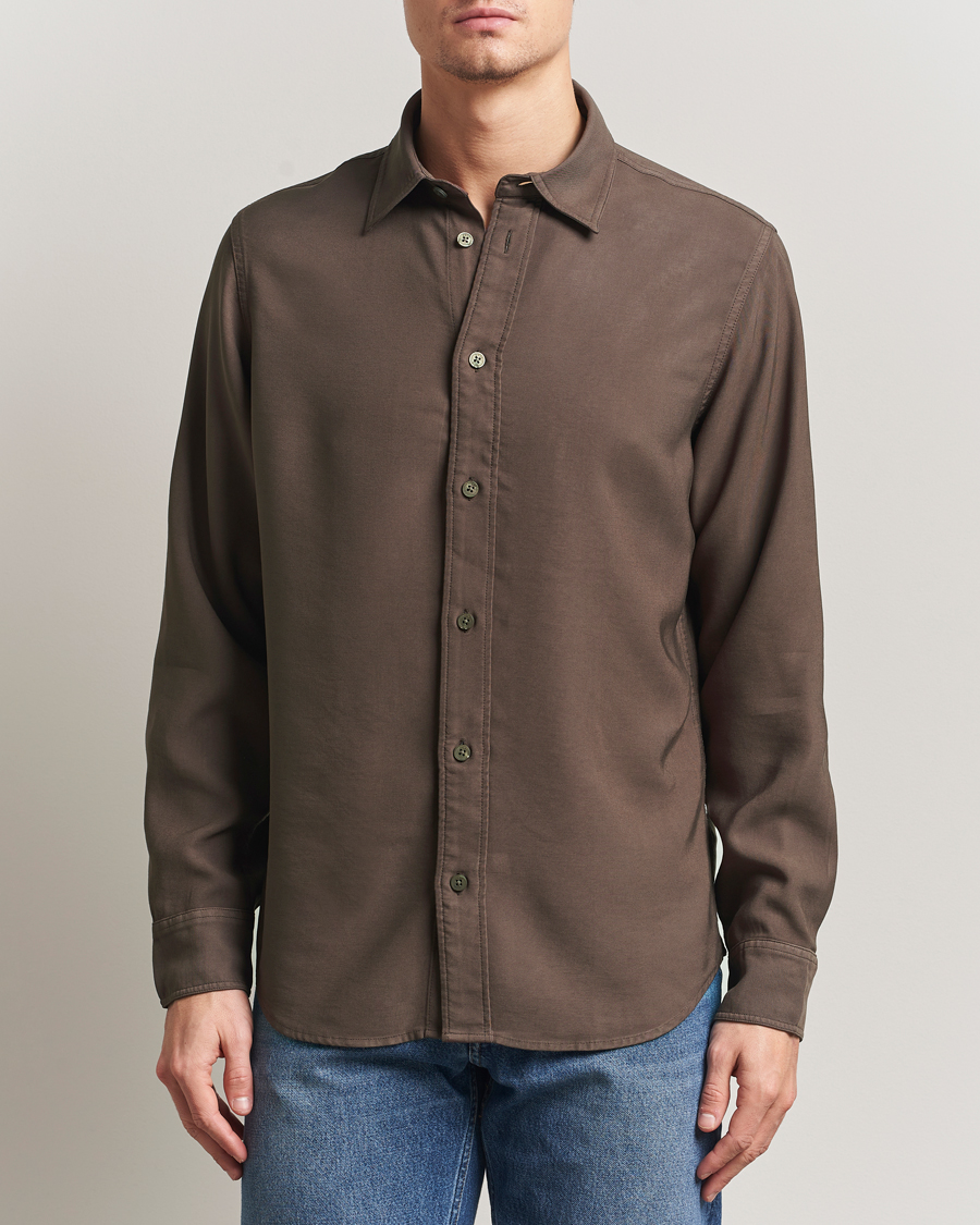 Herr | Skjortor | NN07 | Colby Viscose Shirt Mable Husk
