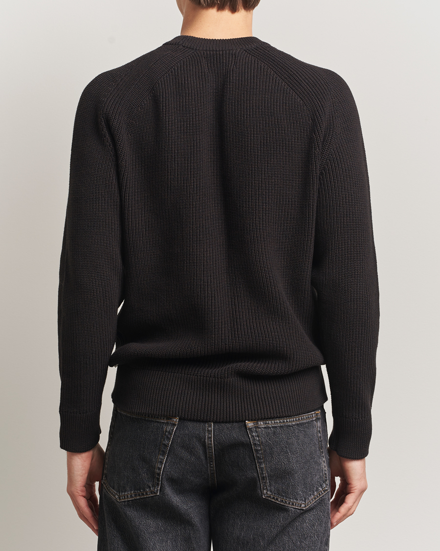 Herr | Tröjor | NN07 | Jacobo Cotton Knitted Sweater Dusky Port