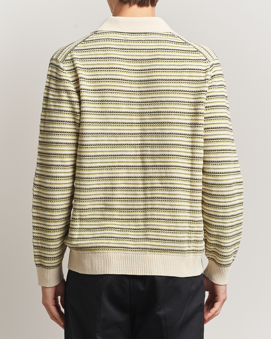 Herr | Tröjor | NN07 | Jackie Structured Knitted Cardigan Ivory Multi