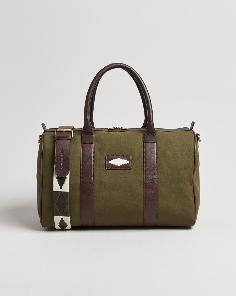 Herr | Väskor | Pampeano | Varon Small Canvas Weekend Bag Forest