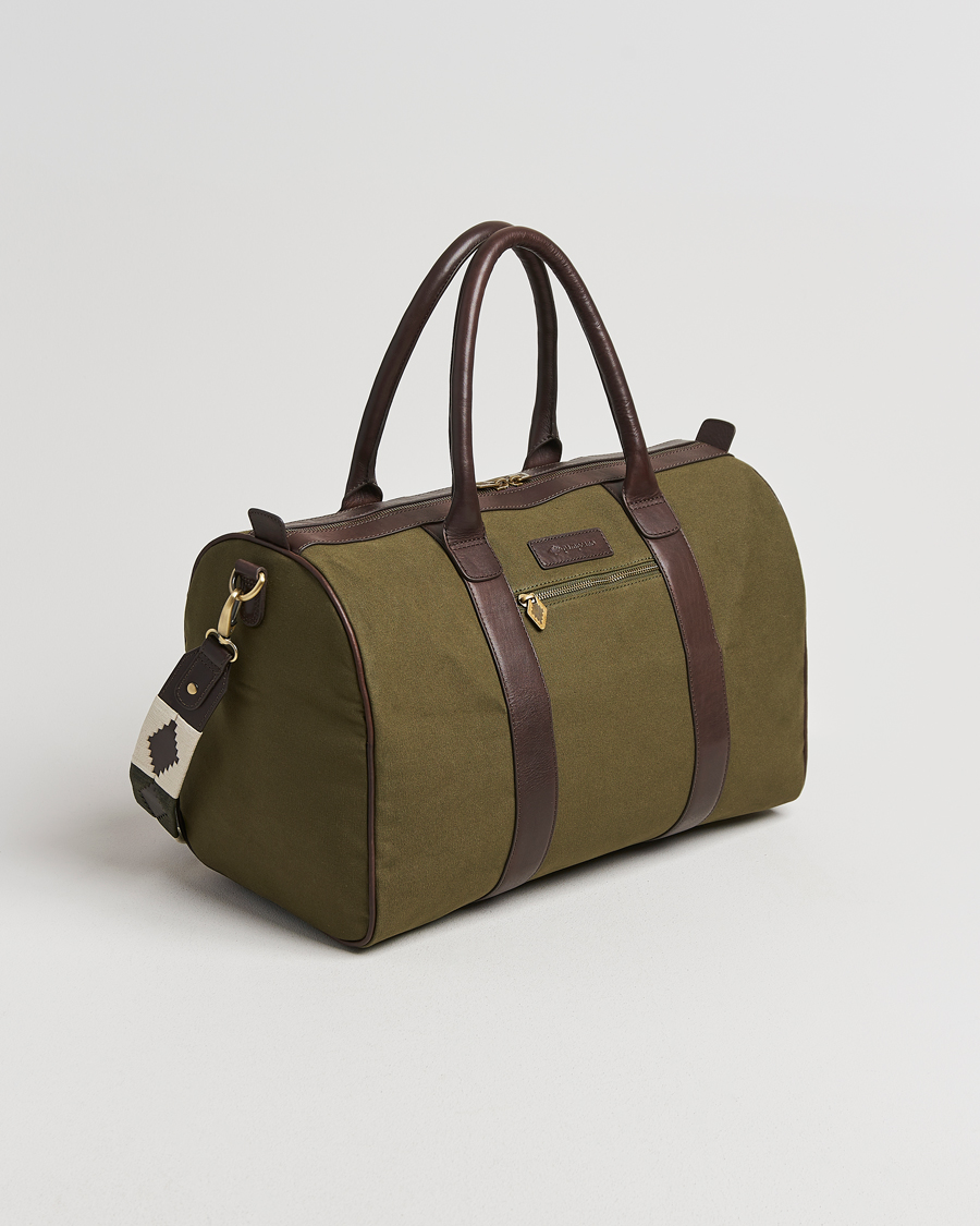 Herr | Väskor | Pampeano | Varon Small Canvas Weekend Bag Forest