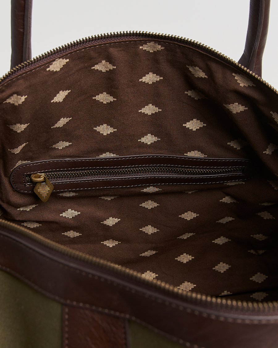 Herr | Väskor | Pampeano | Varon Small Canvas Weekend Bag Forest