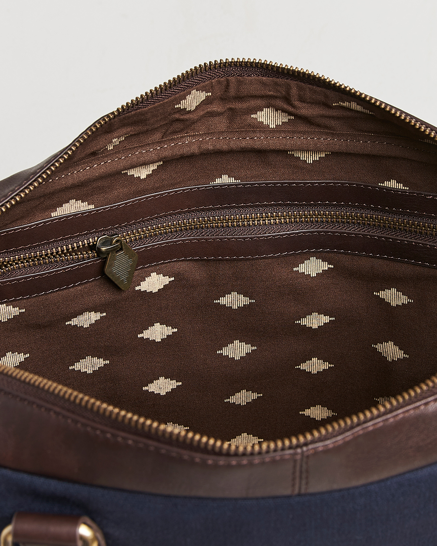 Herr | Väskor | Pampeano | Mensajero Canvas Briefcase Navy