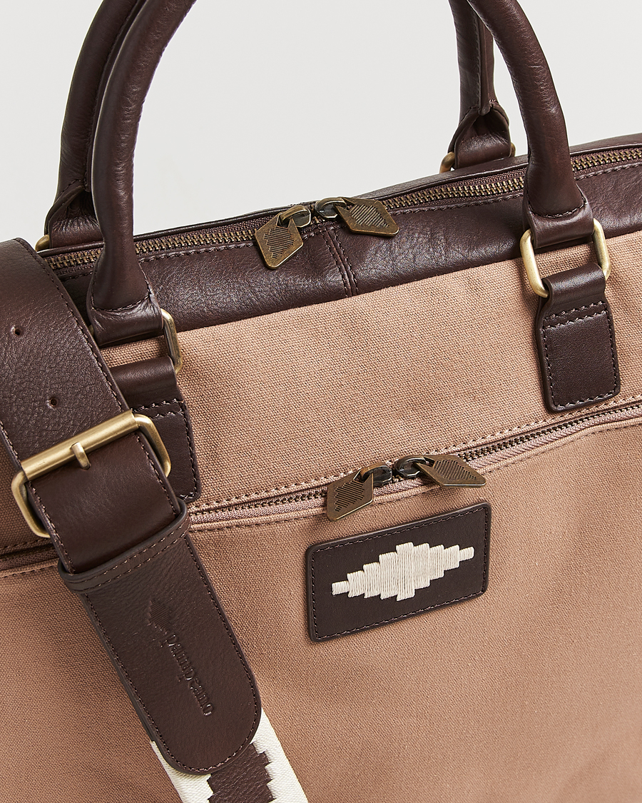 Herr | Väskor | Pampeano | Mensajero Canvas Briefcase Sand