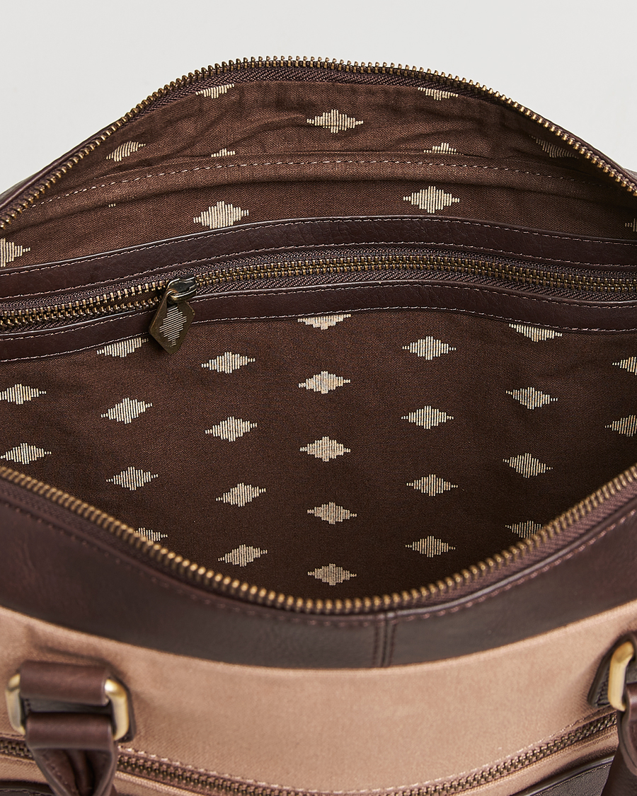 Herr | Väskor | Pampeano | Mensajero Canvas Briefcase Sand